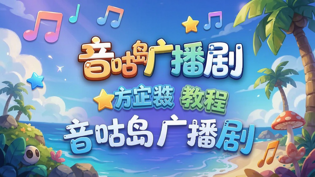 音咕岛广播剧app官方正版下载安全安装教程,音咕岛广播剧app,色彩丰富 无水印 宣传图