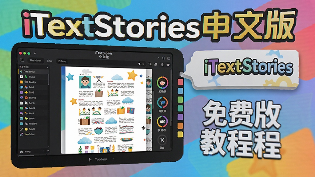 iTextStories���İ���Ѱ洴�����, iTextStories���İ�, ʹ�ý̳���ͼ ɫ������