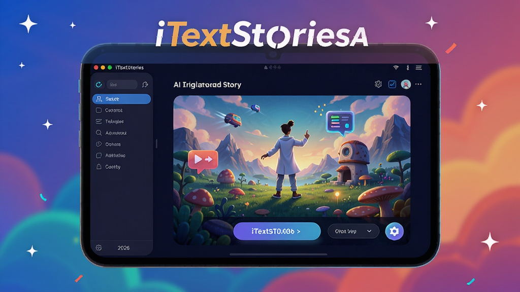 iTextStories�������� AI���ɹ��� �������� 2026,ɫ�ʷḻ ��ˮӡ ����ͼ