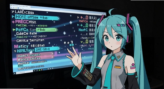 初音未来弹幕 设置弹幕样式 自定义界面