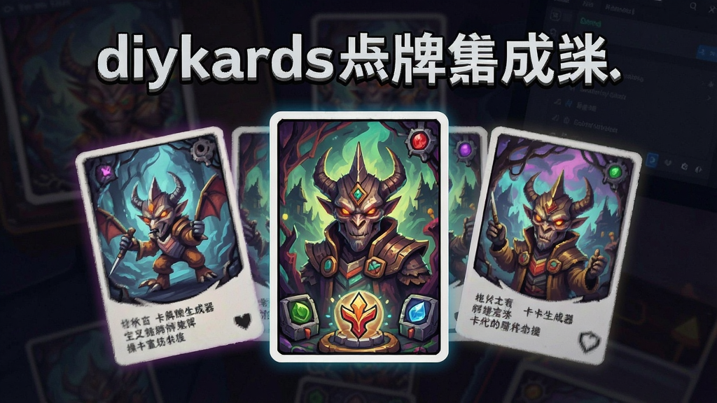 diykards���������� �Զ��忨����� �����̳� �ḻɫ�� ��ˮӡ ����ͼ