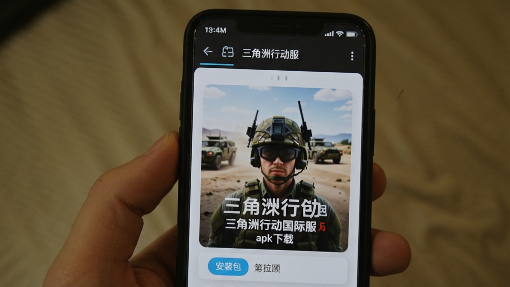 三角洲行动国际服安装包下载,三角洲行动国际服 apk 下载界面 手机截图