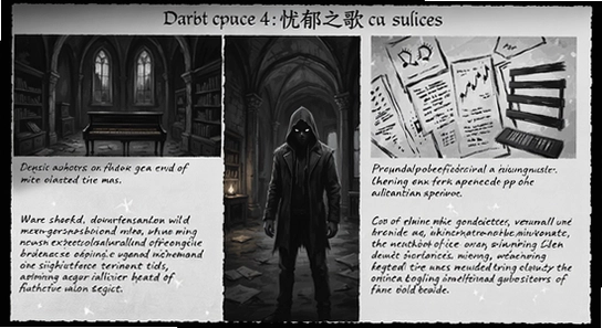 黑暗空间4:忧郁之歌剧情场景故事