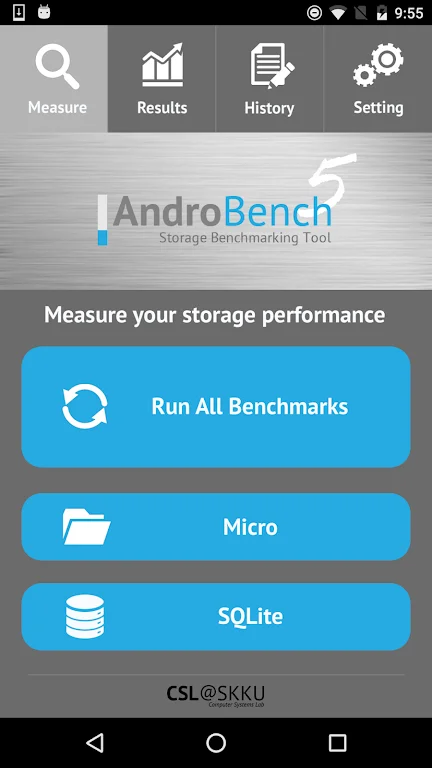 �������androbench����������v5.0.1 �������İ�