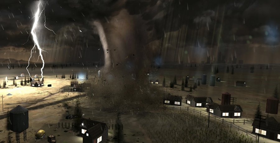 龙卷风模拟器汉化版下载免费(Tornado Strike Zone)截图