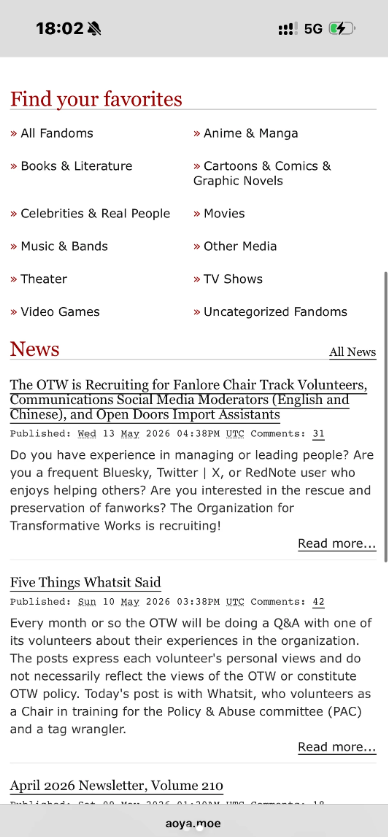ao3�ٷ��������İ����°�2026(Fanfiction Reader for AO3)v1.4.19 ��׿��