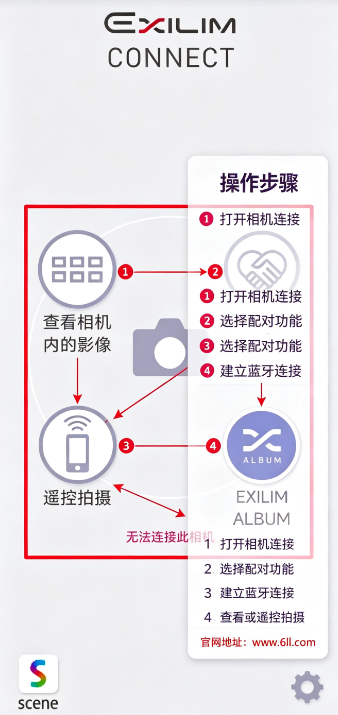 exilim����ŷ���app�ٷ�����(EXILIM Connect)