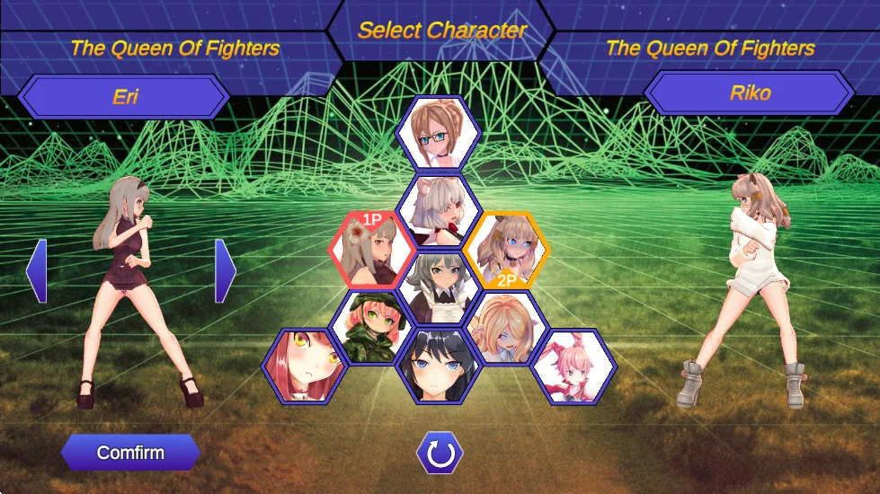 mugenȫŮ�����ϰ��ֻ������ذ�װ(QueenOfFighters)��ͼ