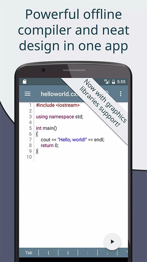 Cxxdroid������ٷ����ؽ�ͼ