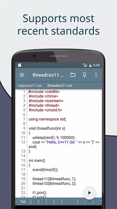 Cxxdroid������ٷ����ؽ�ͼ