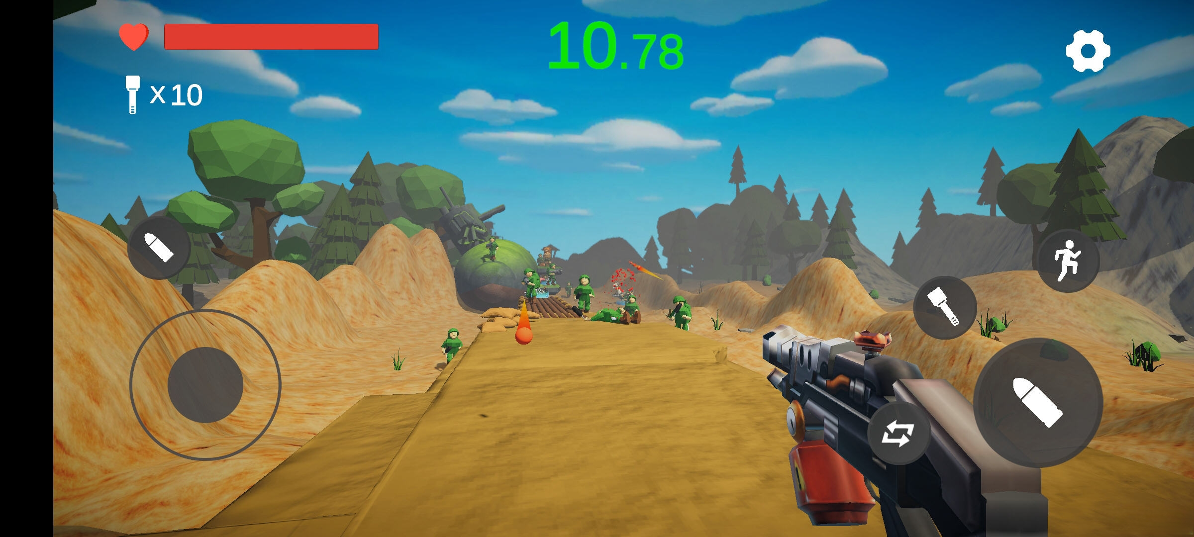 �Ͻ�ͷ3D�����ĵ�ذ�����(Metal Slug 3D)��ͼ