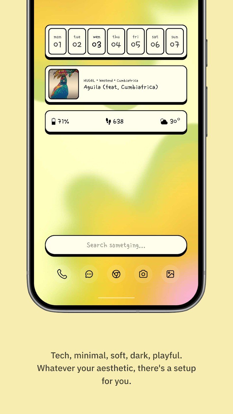 Kustom Widget���°����ؽ�ͼ