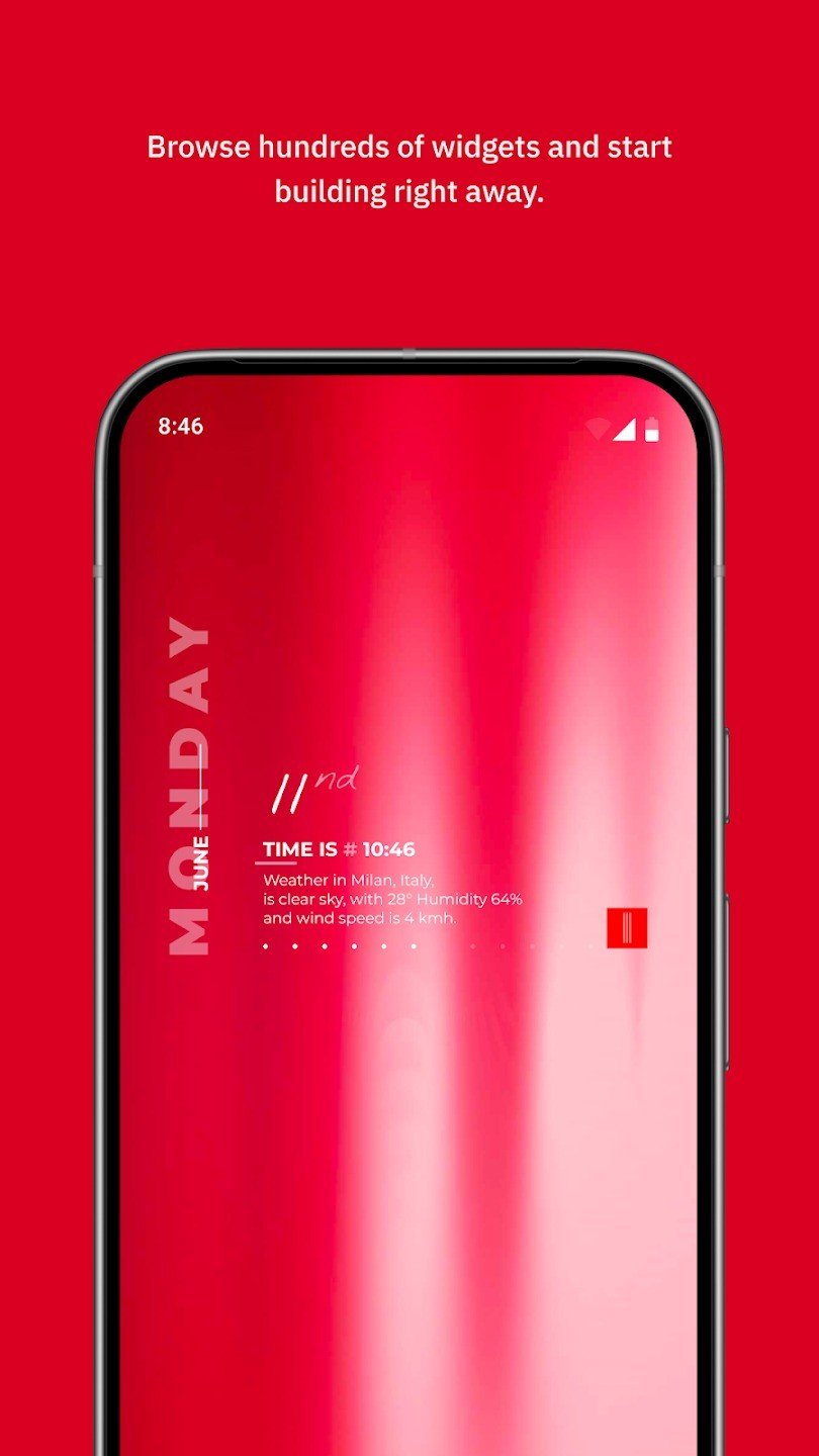 Kustom Widget���°����ؽ�ͼ