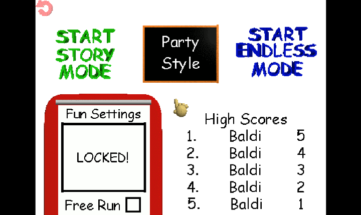 �͵���ʦ���ư����°�����(BALDI)��ͼ
