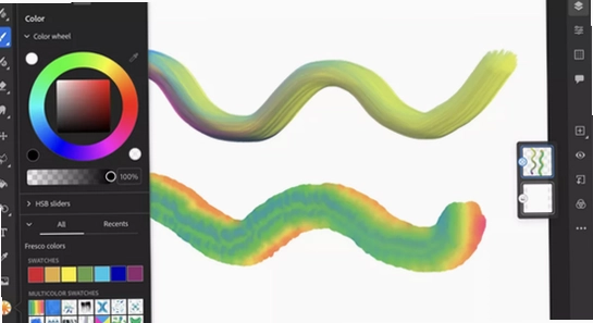 Adobe Fresco 2023������Ѱ� ���Ĺ��� ���ʹ���