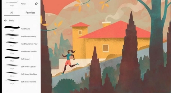 Adobe Fresco 2023������Ѱ� �����ˢ ����