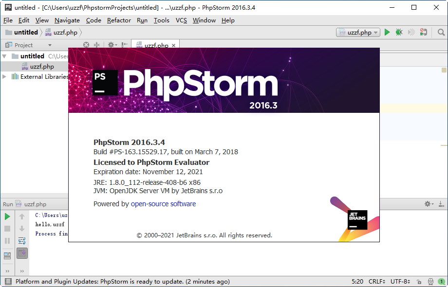JetBrains PhpStorm PHP�ٷ����������ؽ�ͼ