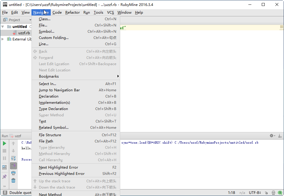 JetBrains RubyMine Ruby�������߹ٷ������ؽ�ͼ