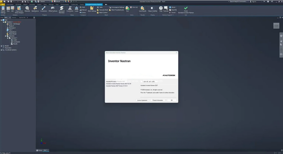 Autodesk Inventor Nastran������Ѱ����ؽ�ͼ