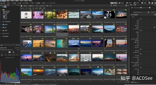 ACDSee 2022中文旗舰版 摄影后期处理 界面