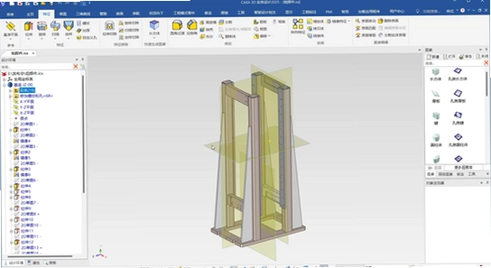 CAXA 3D实体设计2025最新版本 新增功能 界面 图示