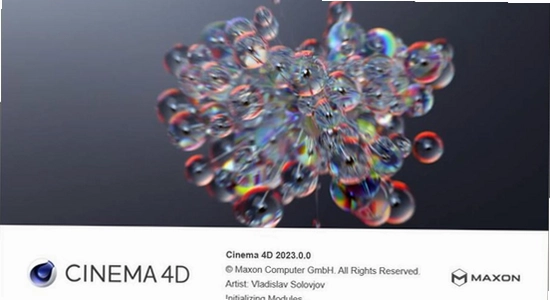 Maxon Cinema 4D 2023���İ�(���ƽⲹ��) �¹��� ����չʾ