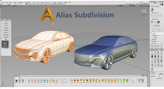 Autodesk Alias AutoStudio 2024���°� ���潨ģ���� ����
