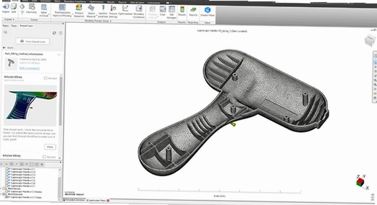 Autodesk Moldflow Insight 2023���İ湤���Ż����棬չʾDOE�������Ӧ����ͼ