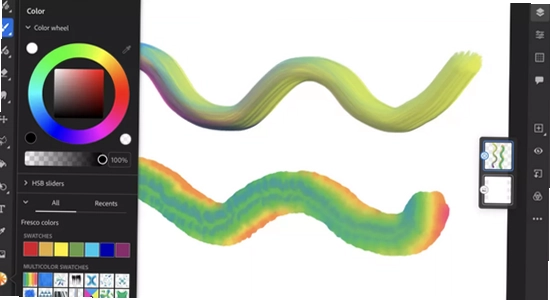 Adobe Fresco 2022免费版 导出高清 作品 分享