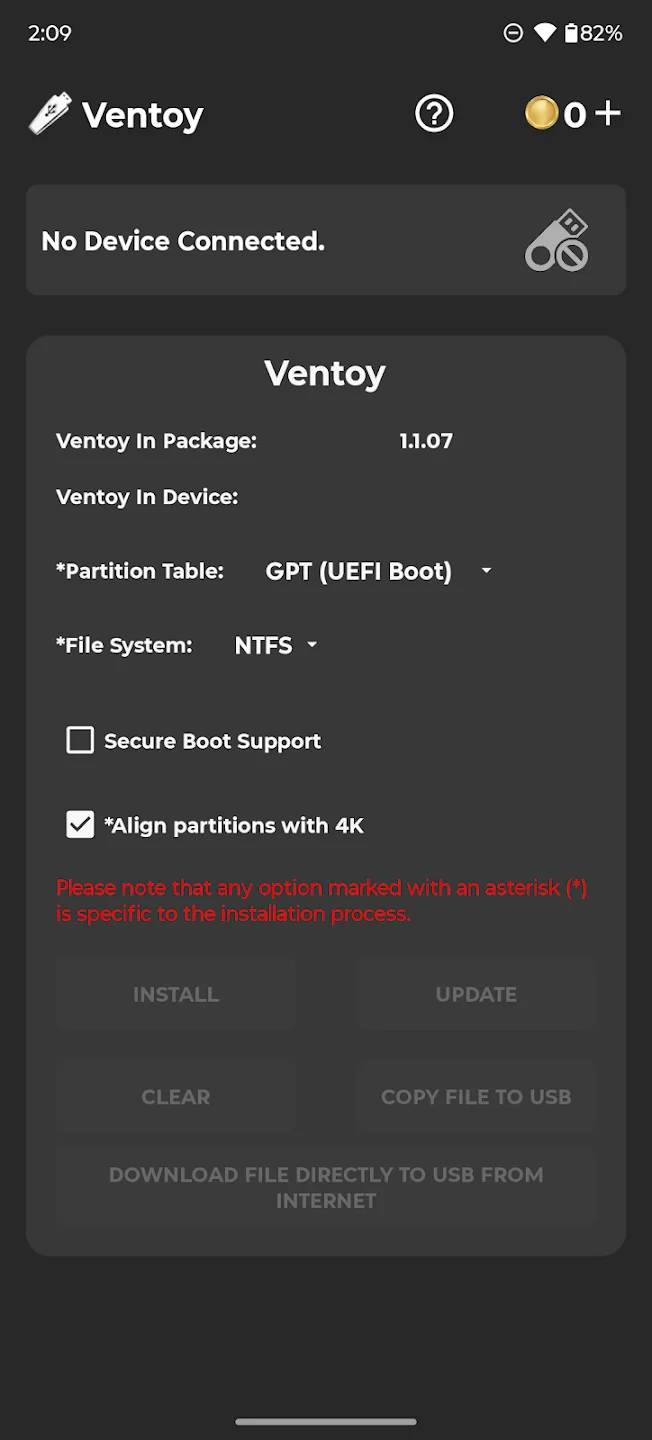 Ventoy���°汾����v9.15.5 (1.1.10) ��׿��