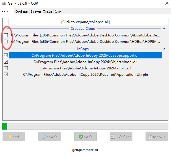 Adobe InCopy���İ����ؽ�ͼ