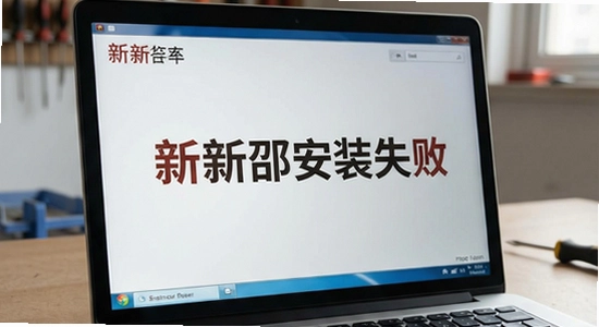 新新邵安装失败