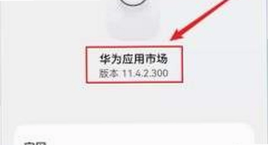 华为应用市场 设置 关于 版本号 截图 无水印