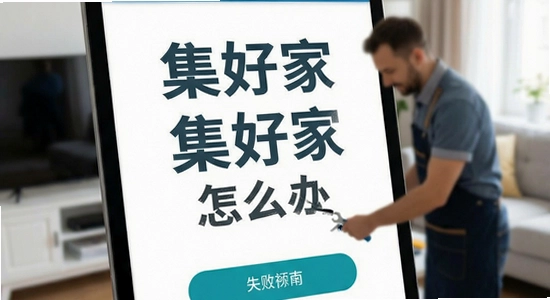 集好家安装失败怎么办