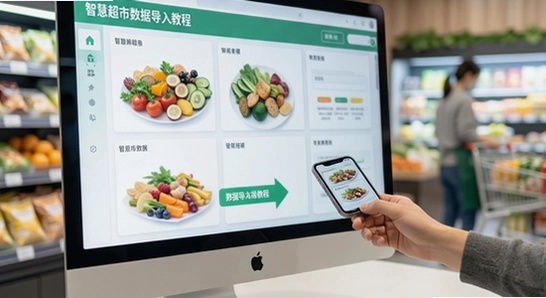 智慧超市数据导入教程