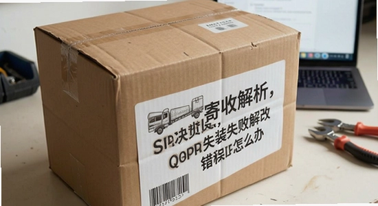快递包裹寄收查安装失败解析包错误怎么办