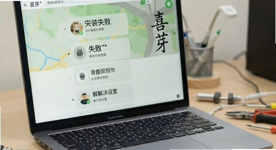 喜芽安装失败 权限设置 解决方法