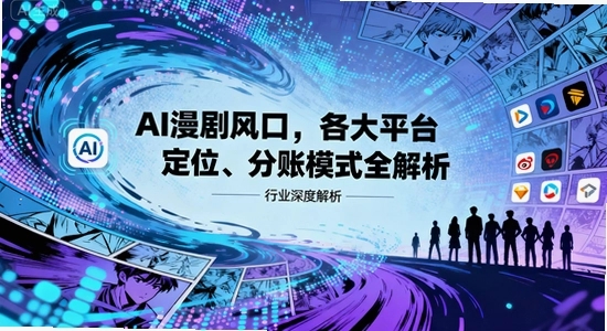 触手AI漫剧 界面 宣传图 高清 无水印