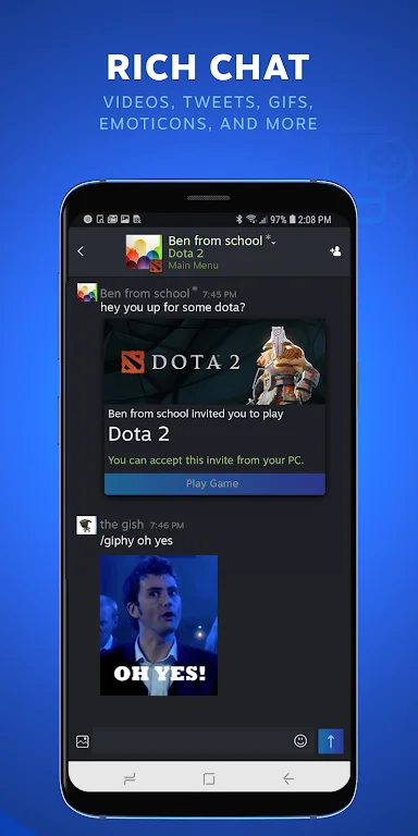 Steam Chat��׿�����ؽ�ͼ