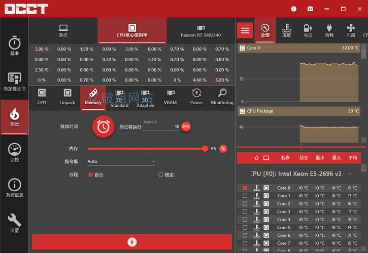 OverClock Checking Tool�ٷ������ؽ�ͼ