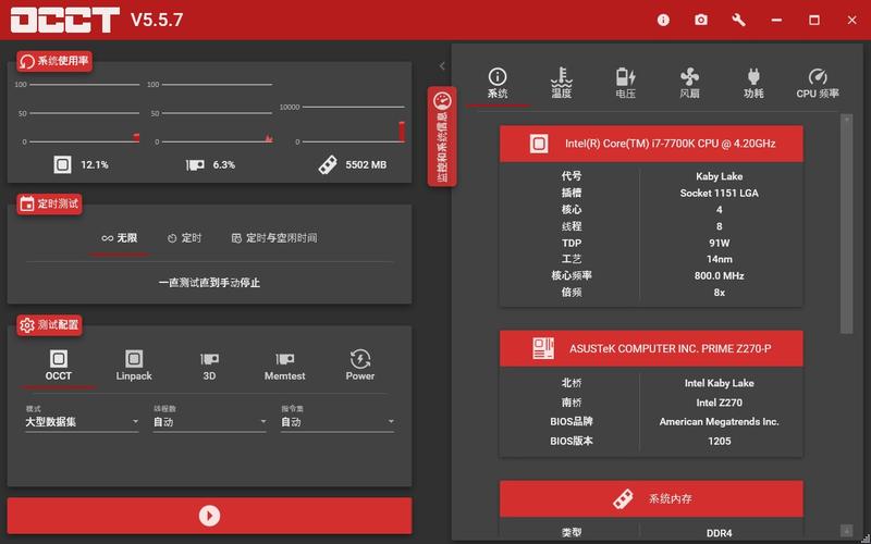 OverClock Checking Tool�ٷ������ؽ�ͼ