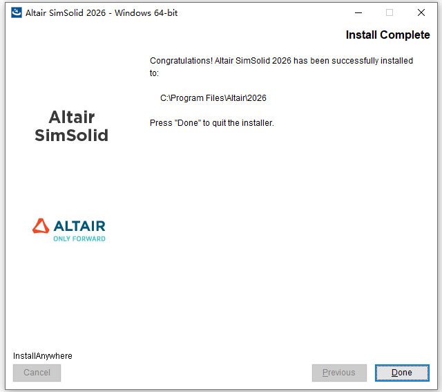 Altair SimSolid 2026中文完整版下载截图