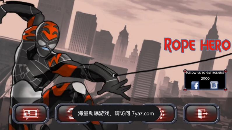 Rope Hero Spider Stickman War��Ӣ��֩������ս���ٷ�������v1.1.5 ��Ӣ������