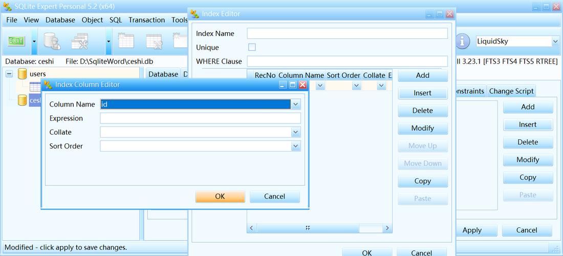 SQLite Expert�ٷ������ؽ�ͼ