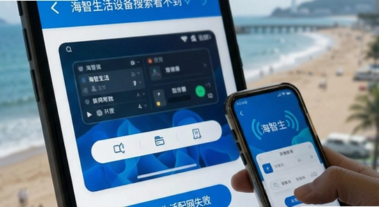 海智生活设备搜索不到|海智生活配网失败