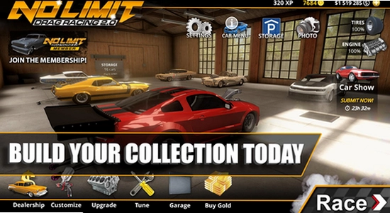 �޼���쭳�2 No Limit Drag Racing 2���޽�Ұ汾����,ɫ�ʷḻ ��ˮӡ ����ͼ