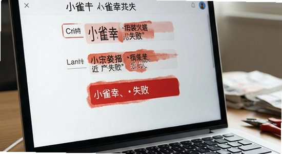 小雀幸安装失败怎么办