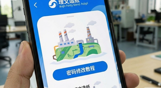 理文造纸app密码修改教程