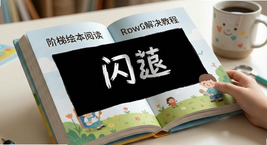 阶梯绘本阅读闪退黑屏解决教程