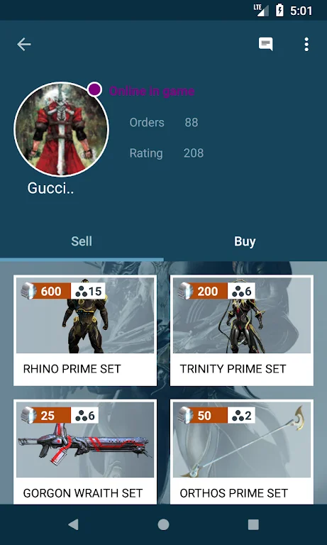 warframe market����ƽ̨���ذ�װ��ͼ